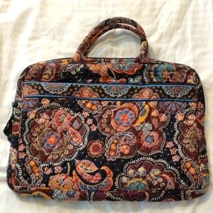 Vera Bradley Attache' in the retired (Fall 2007)Kensington Pattern.